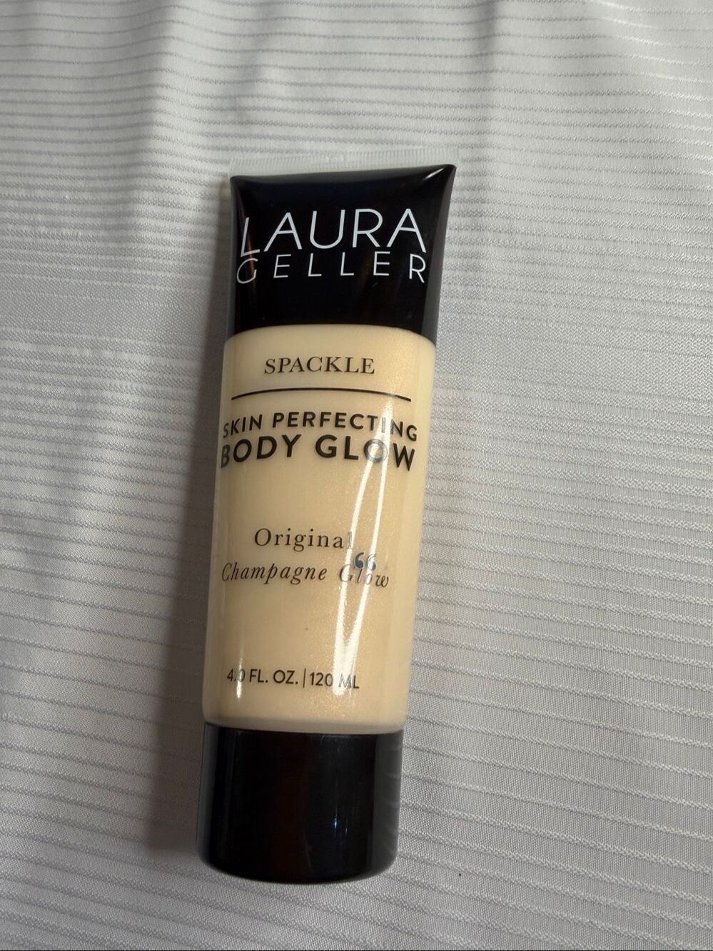 Laura Geller Spackle Skin Perfecting Primer ORIGINAL CHAMPAGNE Body Glow 4 oz